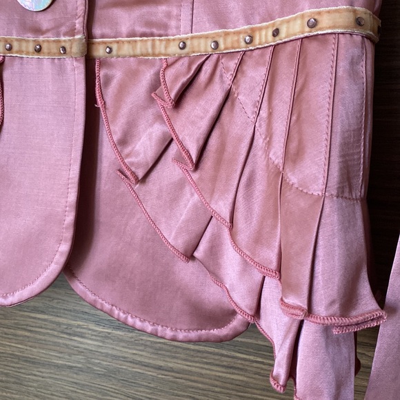Allanah hill Pink frill detail jacket - Picture 3 of 6